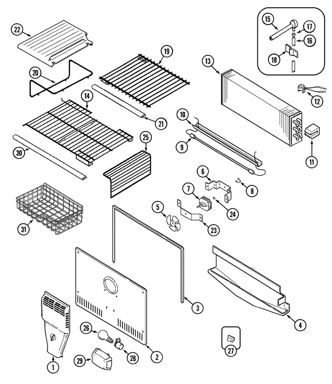 Diagram for MTF2656DEB
