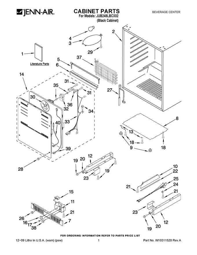 Diagram for JUB248LBCX02