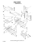 Diagram for 02 - Shelf Parts