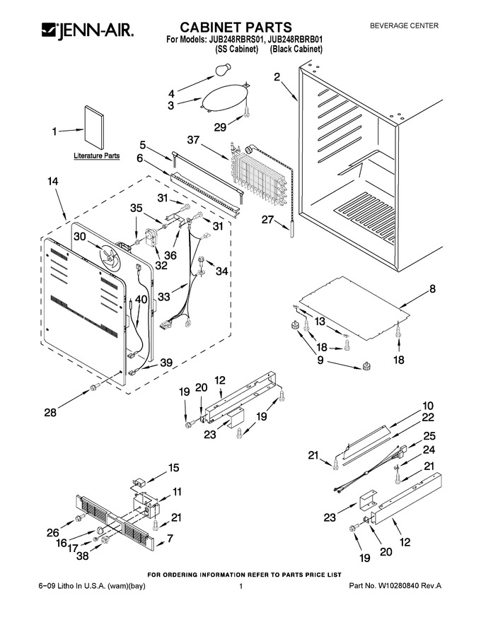 Diagram for JUB248RBRB01