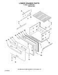 Diagram for 04 - Lower Drawer Parts