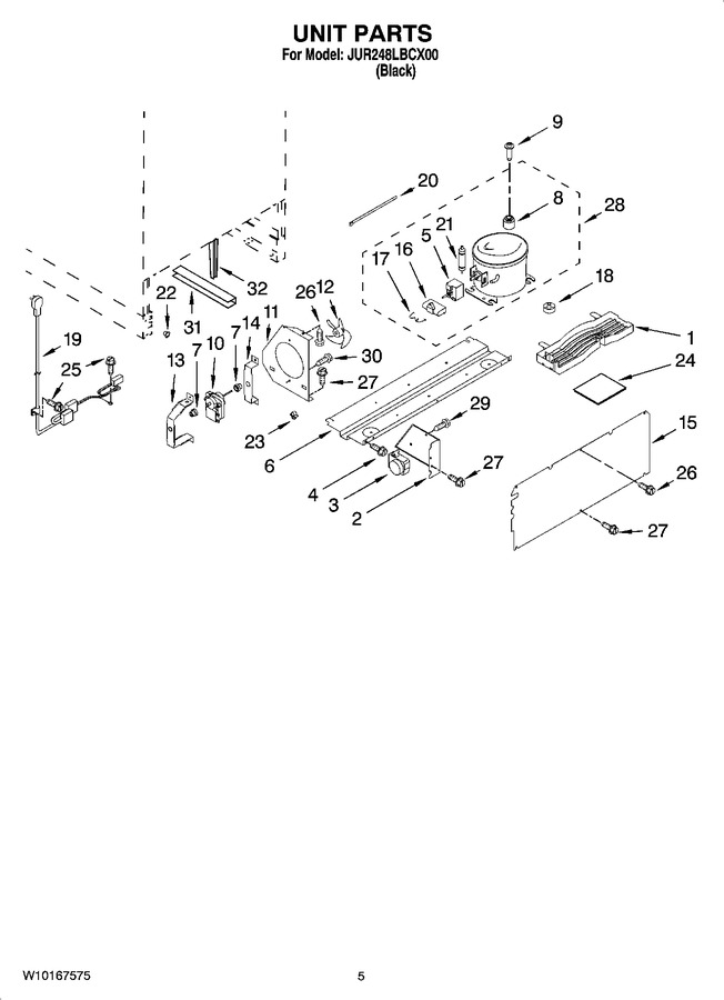 Diagram for JUR248LBCX00