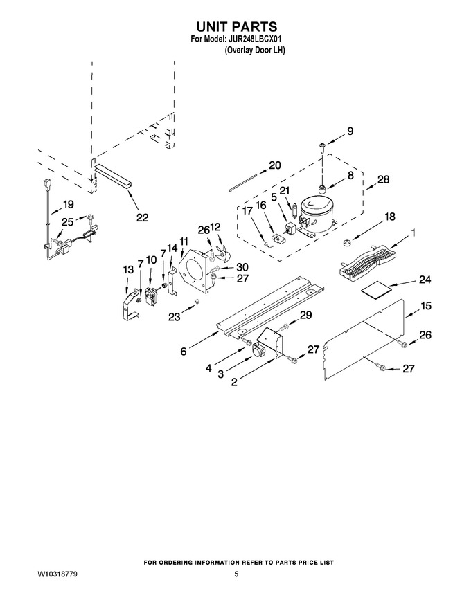 Diagram for JUR248LBCX01