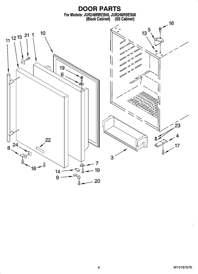 Diagram for JUR248RBEB00