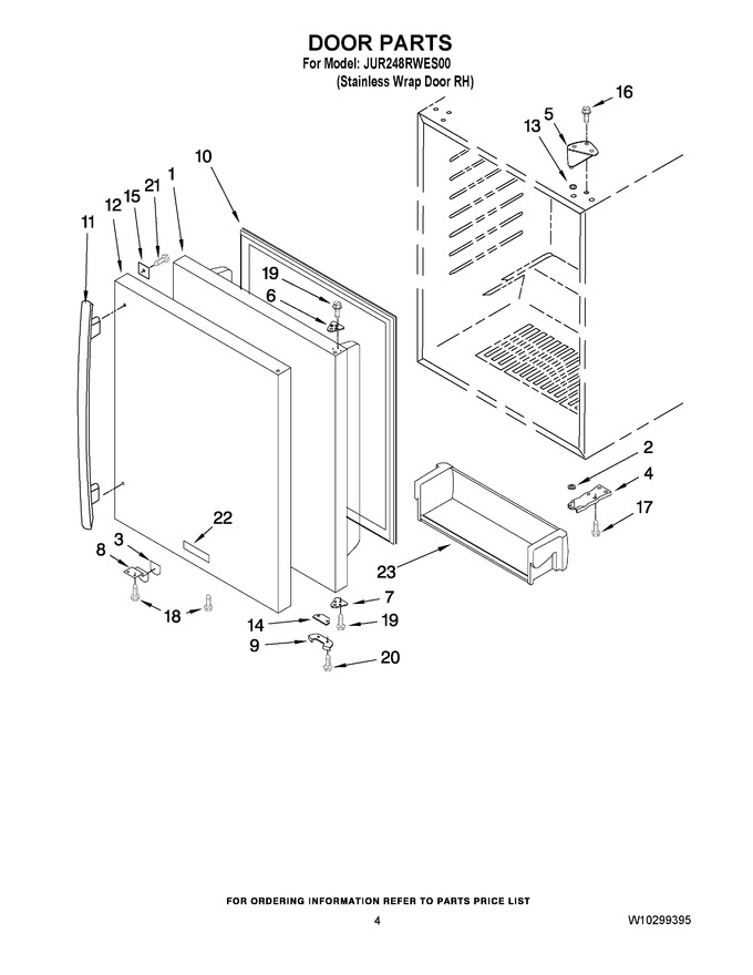 Diagram for JUR248RWES00