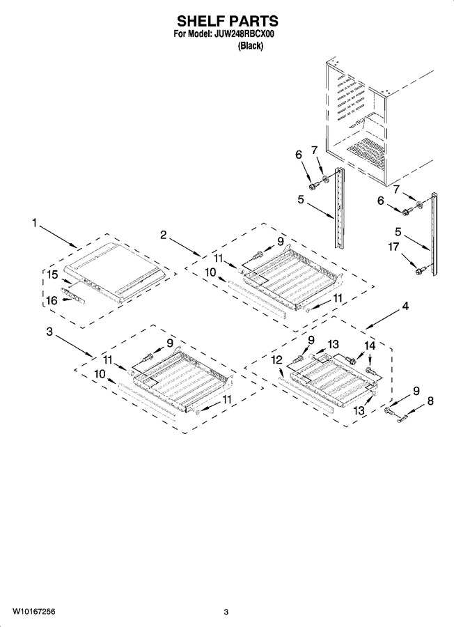 Diagram for JUW248RBCX00