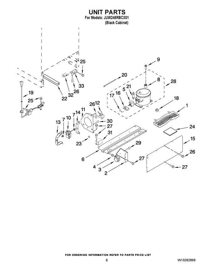 Diagram for JUW248RBCX01