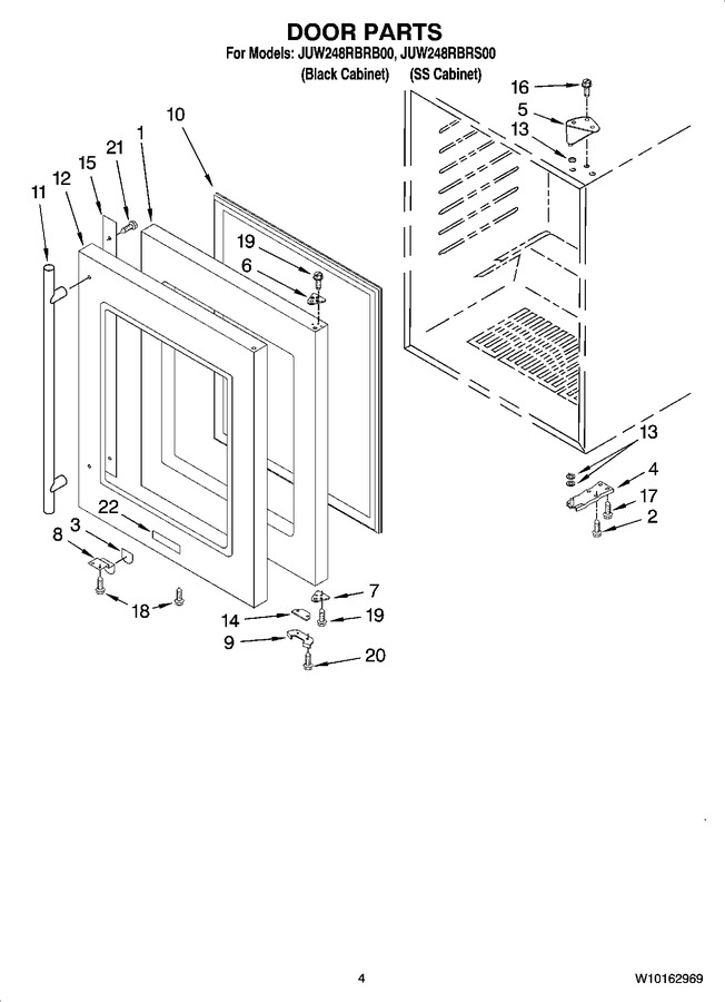 Diagram for JUW248RBRS00