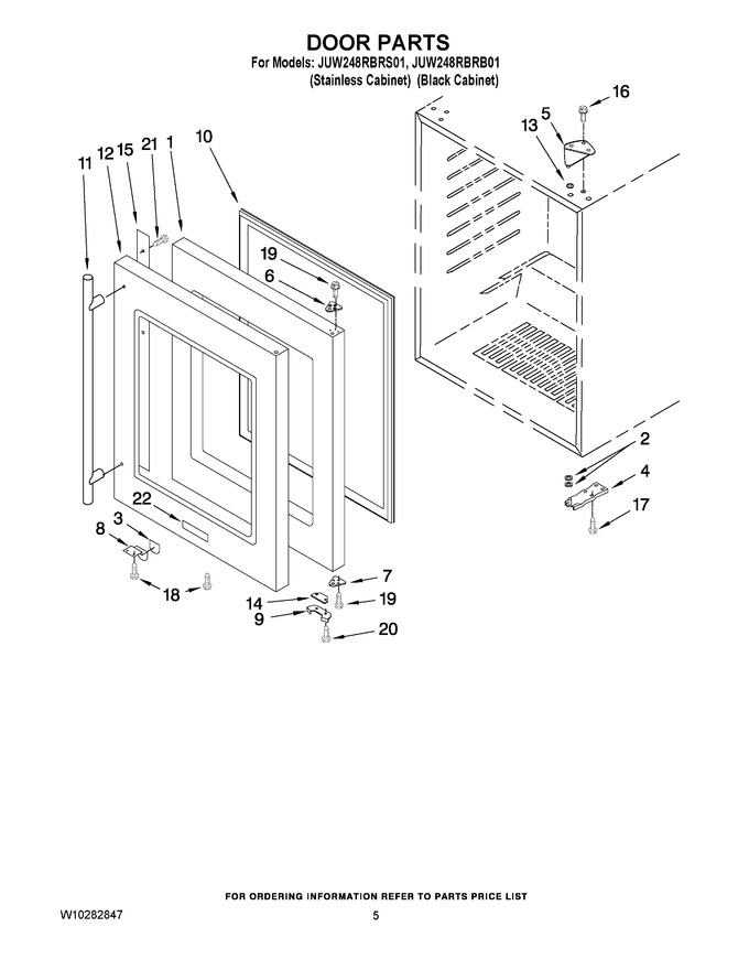 Diagram for JUW248RBRB01