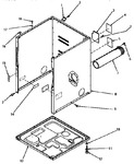 Diagram for 02 - Cabinet, Exhaust Duct & Base