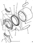 Diagram for 03 - Fr Blkhd, Air Duct, Felt Seal & Cylinder