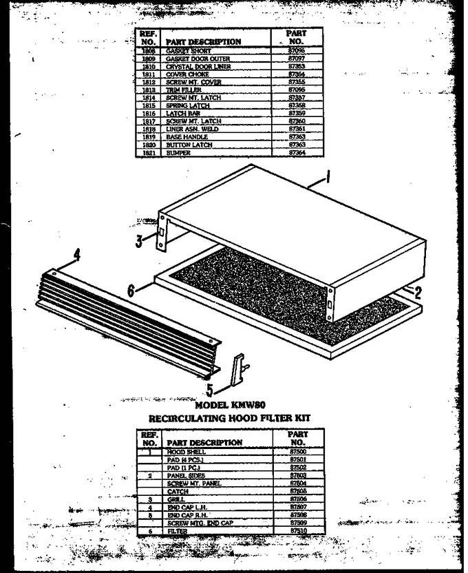 Diagram for KMW80