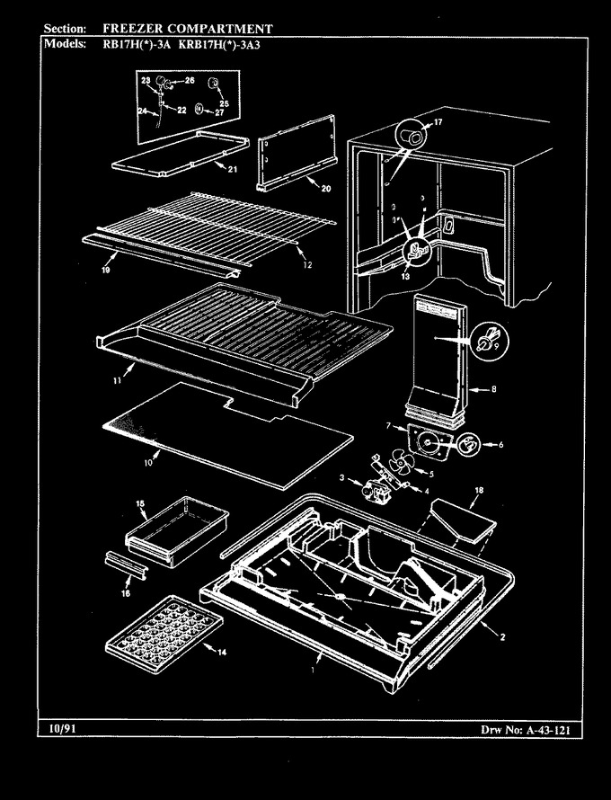 Diagram for RB17HA-3A (BOM: 8C65AA)