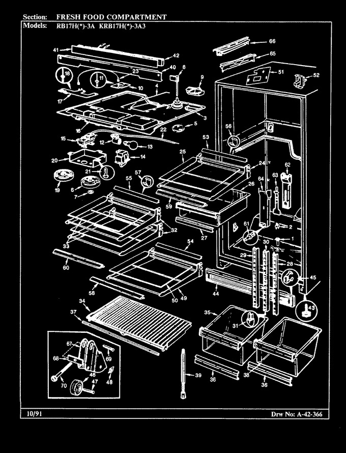 Diagram for RB17HA-3A (BOM: 8C65A)