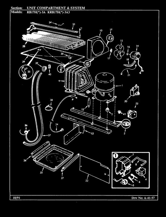 Diagram for RB17HA-3A (BOM: 8C65A)