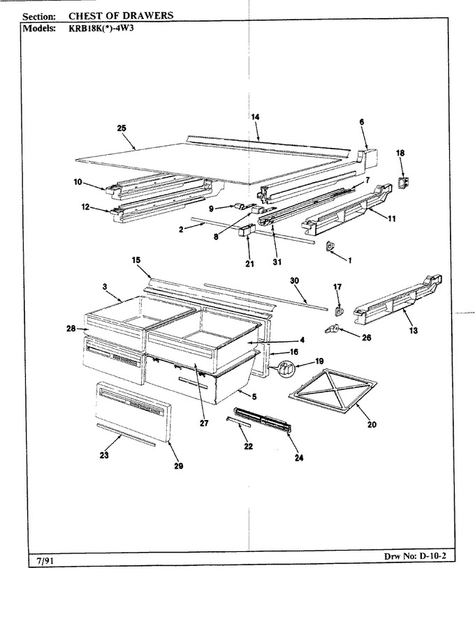 Diagram for KRB18KA4W3 (BOM: BF41A)