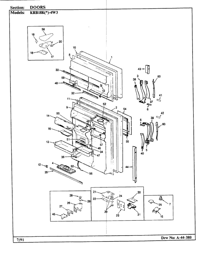 Diagram for KRB18KA4W3 (BOM: BF41A)
