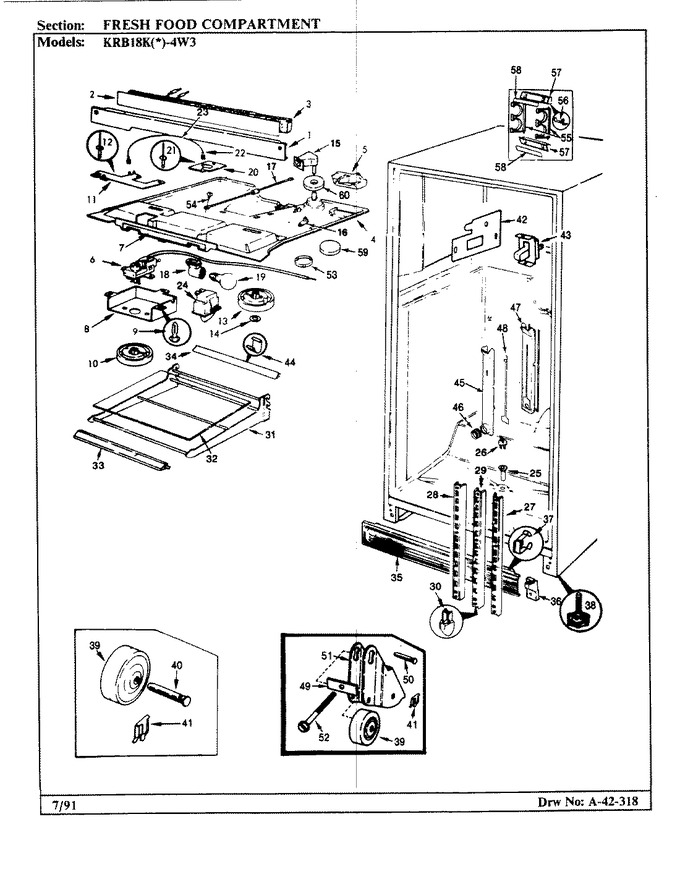 Diagram for KRB18KA4W3 (BOM: BF41A)