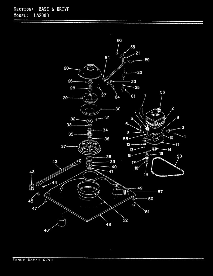 Diagram for LA2000A