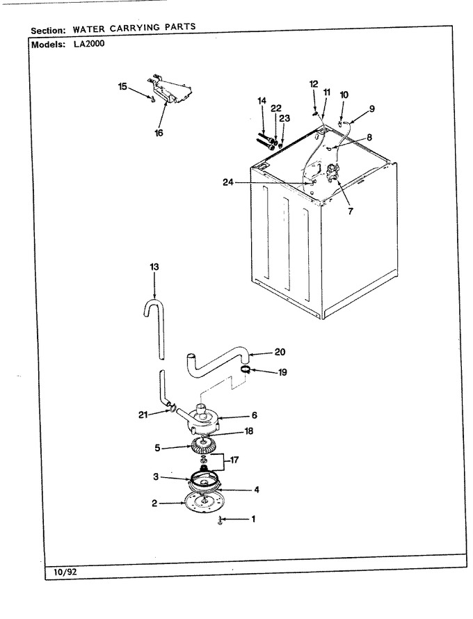 Diagram for LA2000