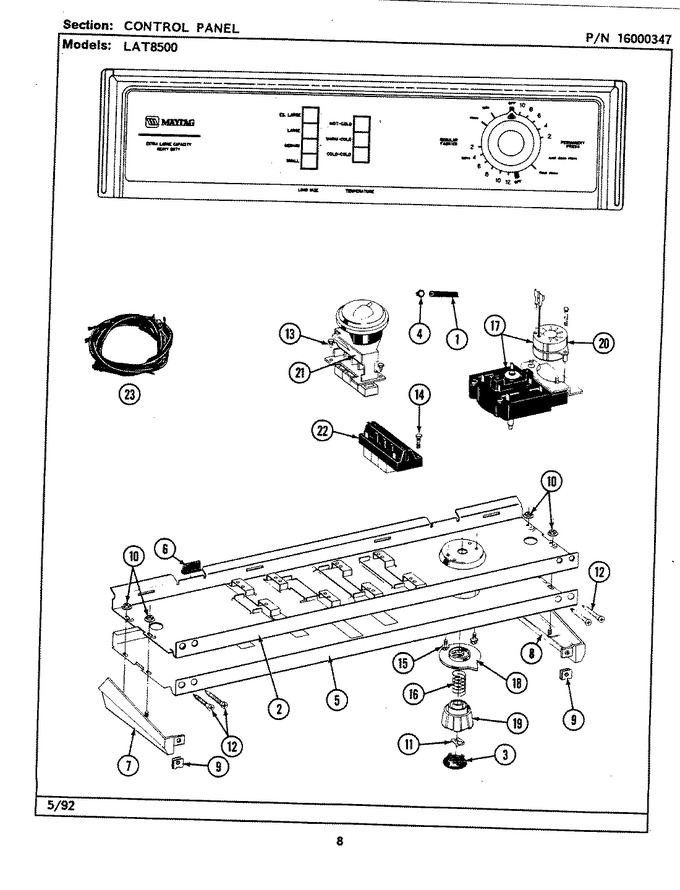 Diagram for LAT8500ABL