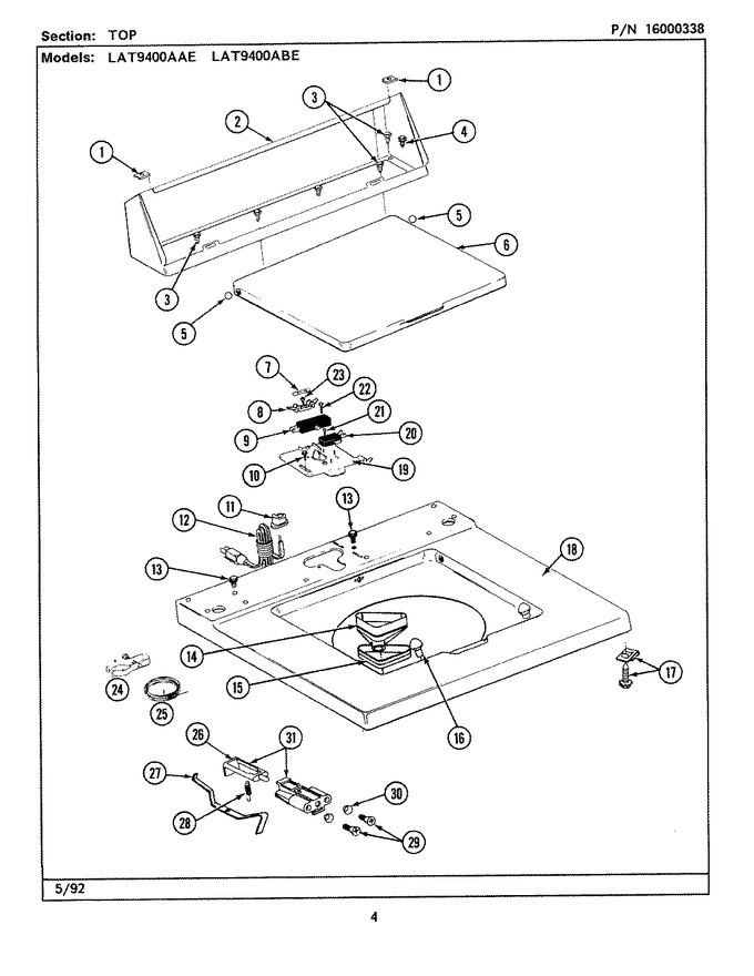 Diagram for LAT9400ABE