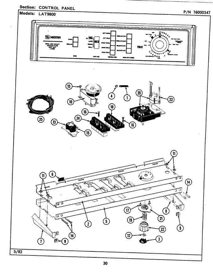 Diagram for LAT9800AAL