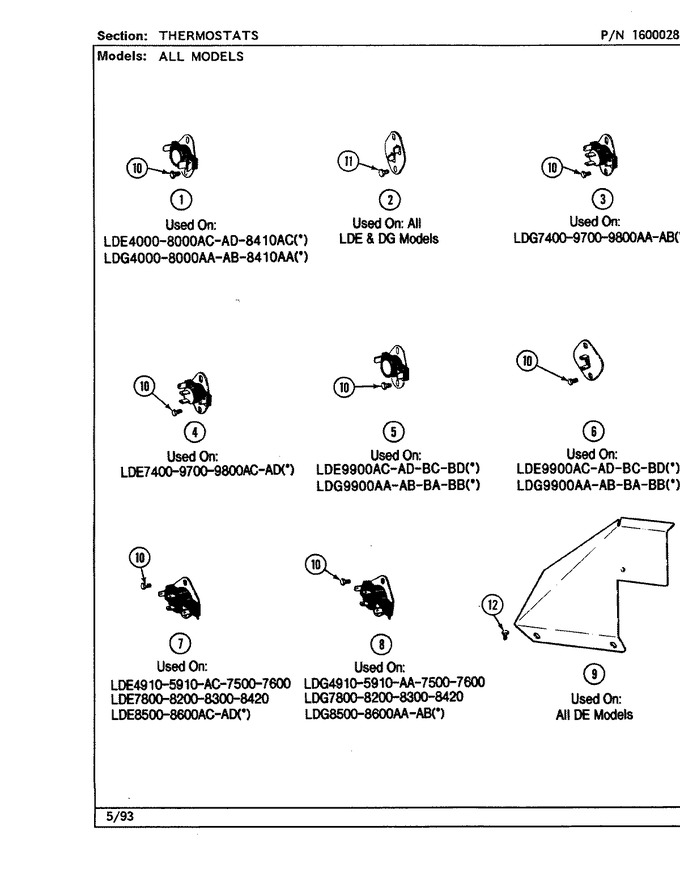 Diagram for LDG8000ABL