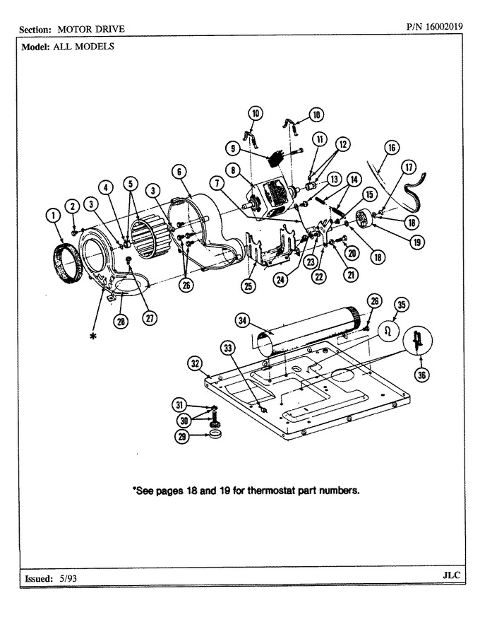 Diagram for LDG7500AAE