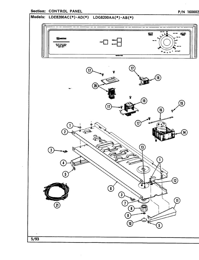 Diagram for LDG8200AAL
