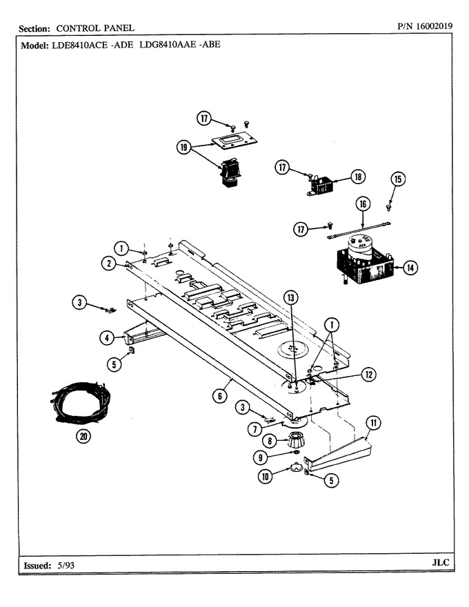 Diagram for LDE8410ACL