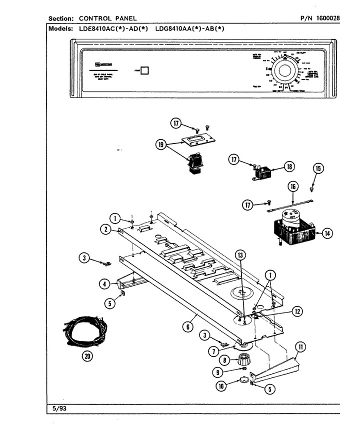 Diagram for LDE8410ACL