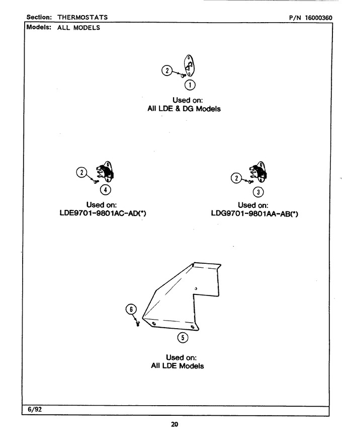 Diagram for LDE9801ADW