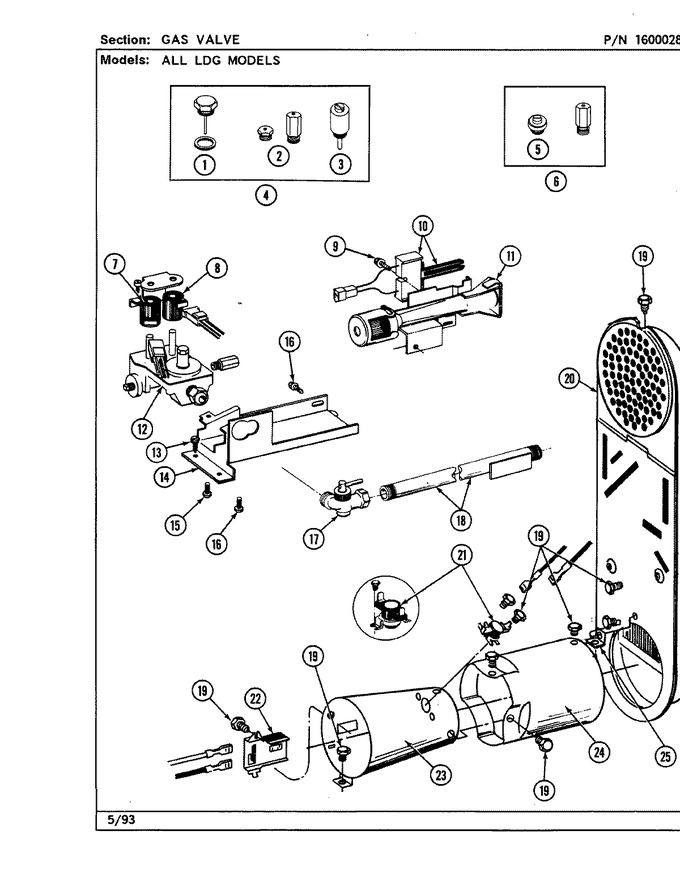 Diagram for LDG7500ABL