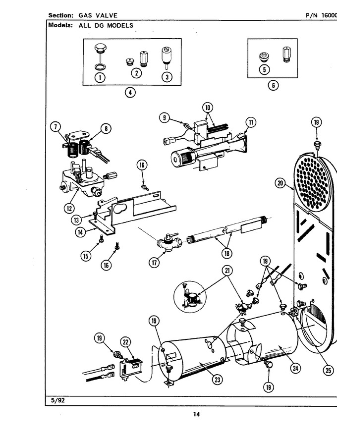 Diagram for LDG7500ABE