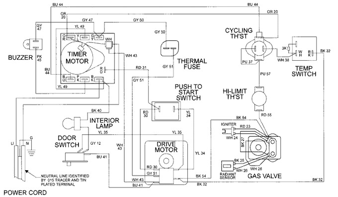 Diagram for LDG9316AAM