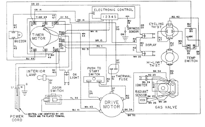 Diagram for LDG9334AAM
