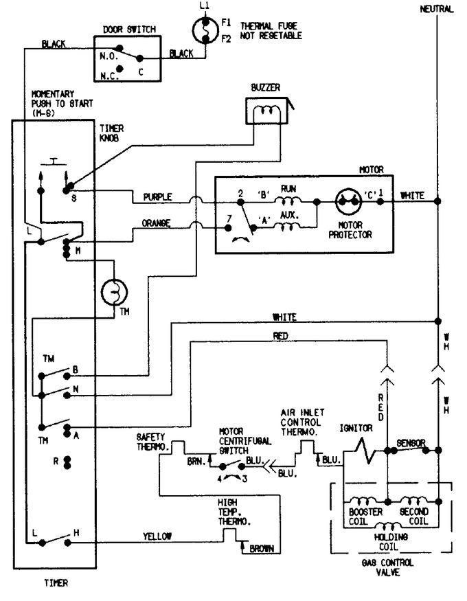 Diagram for LDGA100BAE