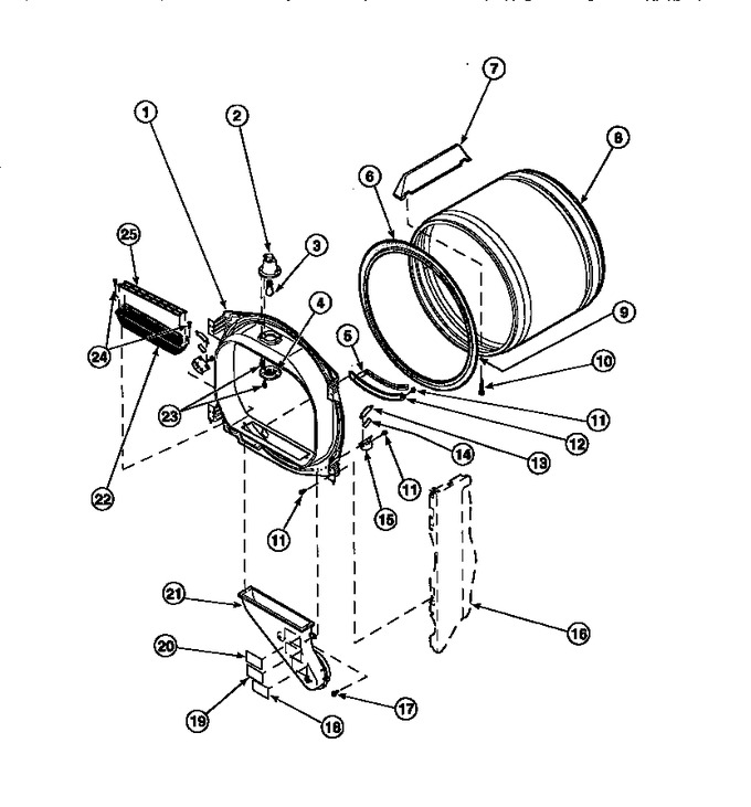 Diagram for LE8457W2 (BOM: PLE8457W2)
