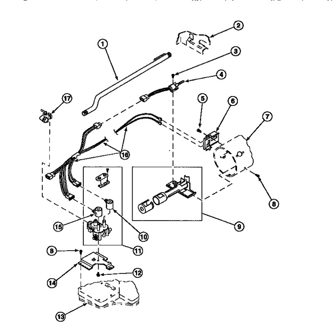 Diagram for LE8457W2 (BOM: PLE8457W2)