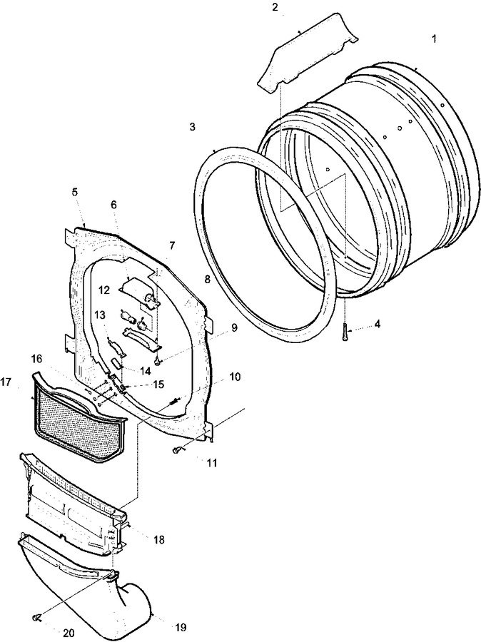 Diagram for LES10AW (BOM: PLES10AW)