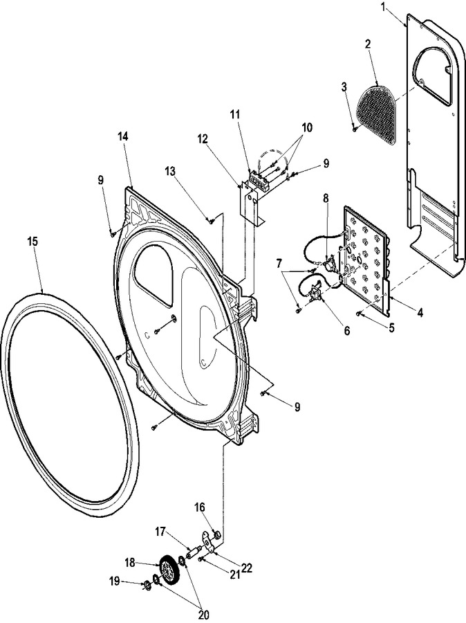 Diagram for LES10AW (BOM: PLES10AW)