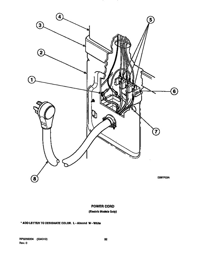 Diagram for LES19AW (BOM: PLES19AW)