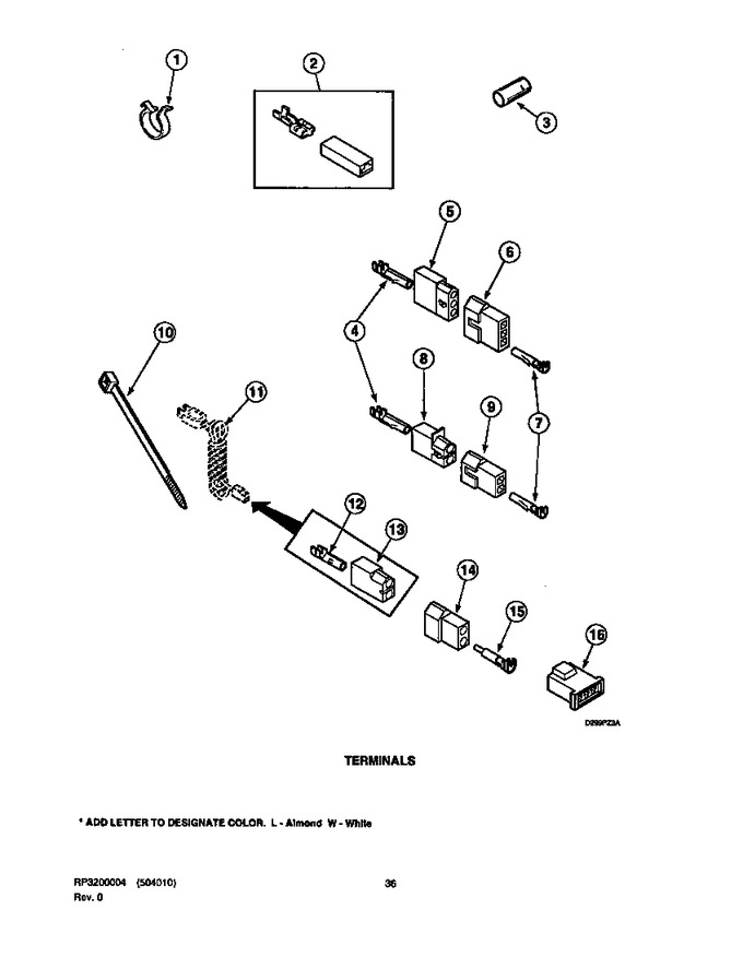 Diagram for LES19AW (BOM: PLES19AW)