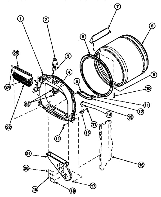 Diagram for LG8409L2 (BOM: PLG8409L2)