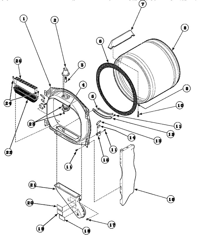 Diagram for LG8163WM (BOM: PLG8163WM)