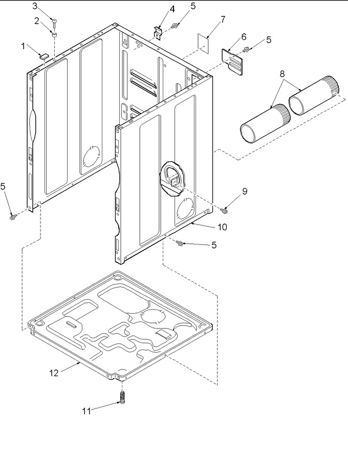 Diagram for LGD57AW (BOM: PLGD57AW)