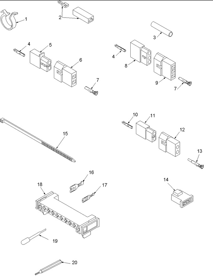 Diagram for LGA10AW (BOM: PLGA10AW)