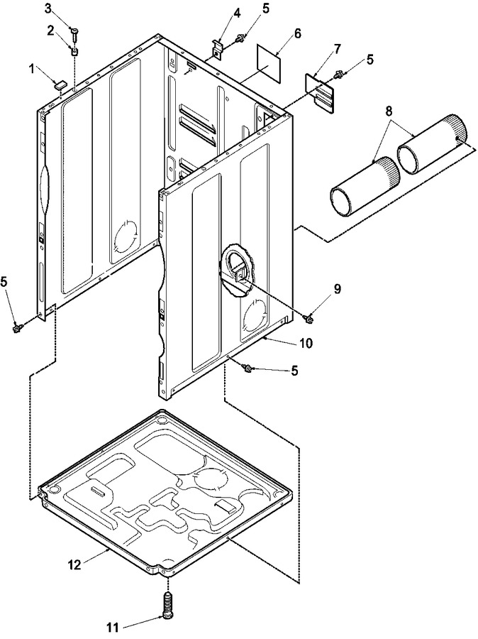 Diagram for LGS10AW (BOM: PLGS10AW)