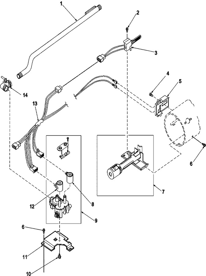 Diagram for LGS10AW (BOM: PLGS10AW)